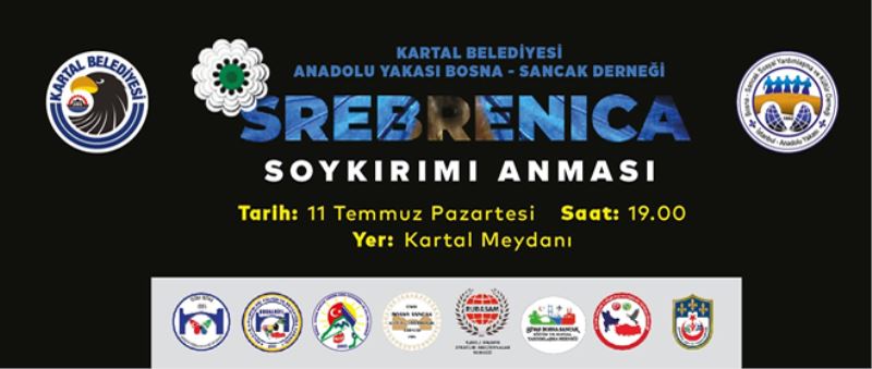 Srebrenitsa Katliamı’nın 27. Yılında Hayatını Kaybedenler Kartal’da Anılacak