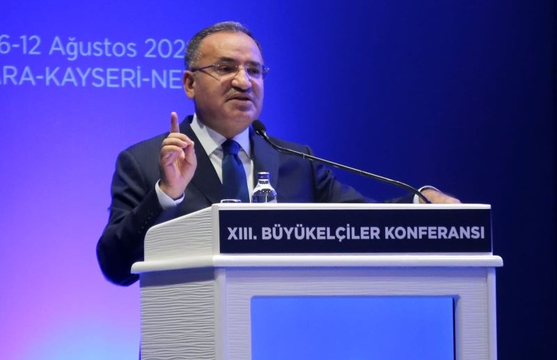ADALET BAKANI BOZDAĞ 13. BÜYÜKELÇİLER KONFERANSINA KATILDI