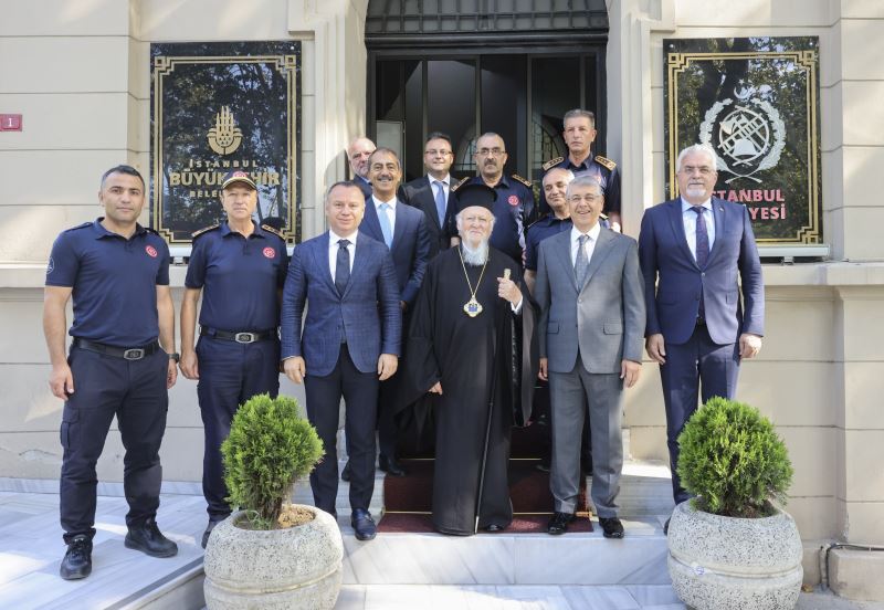 PATRİK BARTHOLOMEOS’TAN TEŞEKKÜR ZİYARETİ