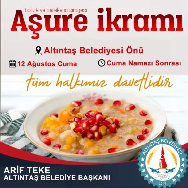 Aşure Demek Birlik ve Beraberlik Demek Allah Birliğimizi Daim Etsin