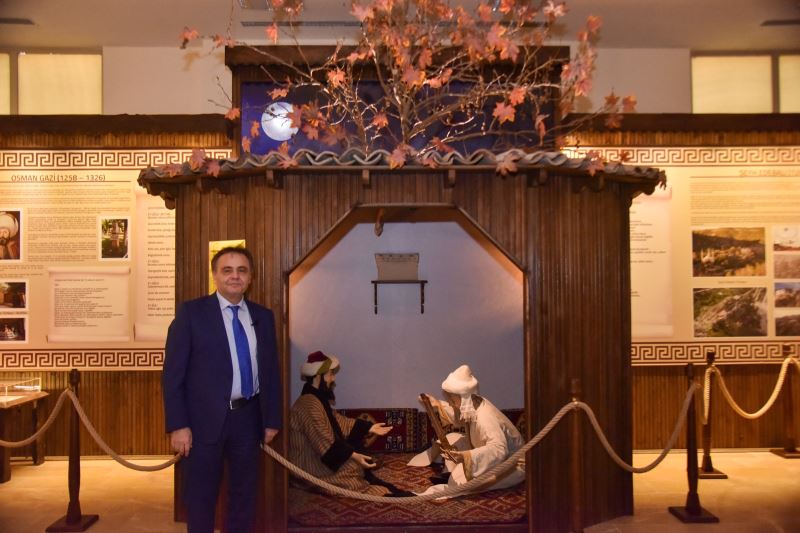 OSMANGAZİ’NİN RÜYASINI ANLATAN ‘’RÜYA SAHNESİ’’ YENİ GÖRÜNÜMÜYLE MÜZEDEKİ YERİNİ ALDI
