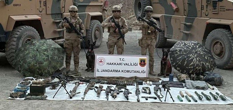 Eren Abluka-29 Operasyonu Kapsamında Terör Örgütüne Ait Çok Miktarda Malzeme Ele Geçirildi