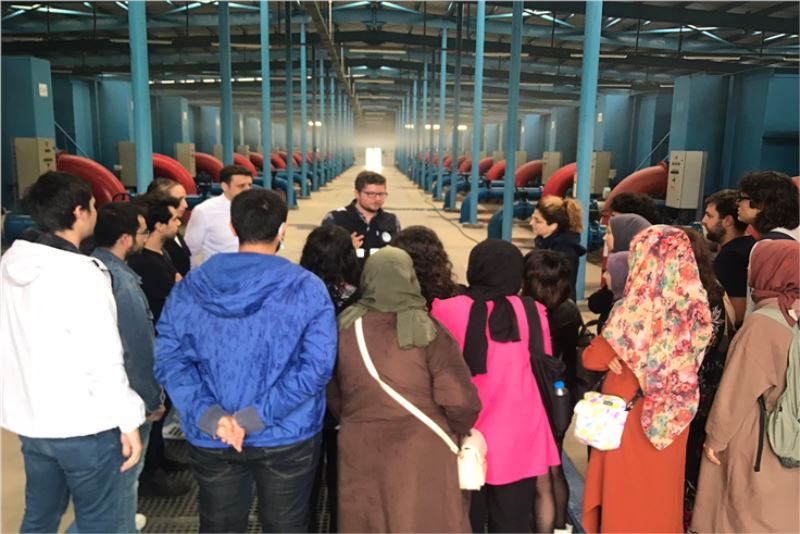 SAÜ Tıp Fakültesi Büyükşehir’in su yönetim sistemine hayran kaldı