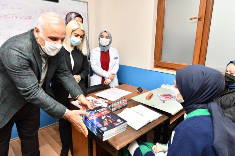 BÜYÜKŞEHİR SINAVA HAZIRLADI ÖĞRENCİLER GURURLANDIRDI