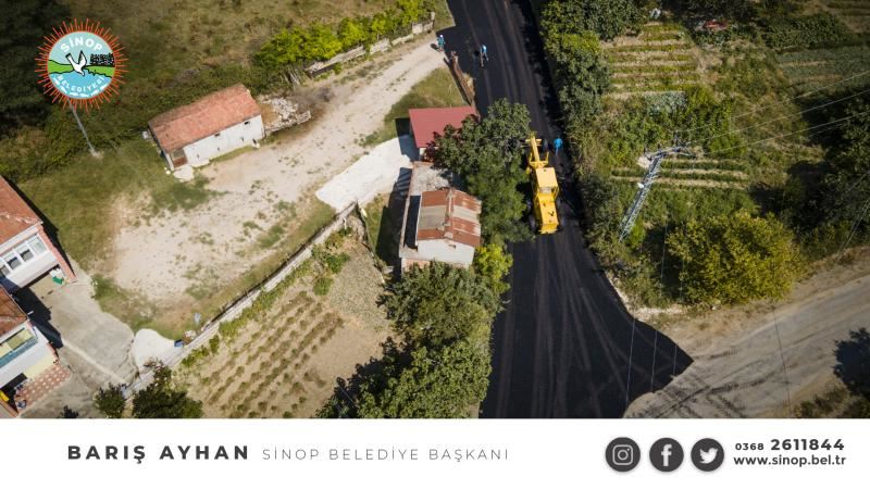 Ekip arkadaşlarımız Ordu Mahallesinde asfalt çalışmalarını sürdürüyor.