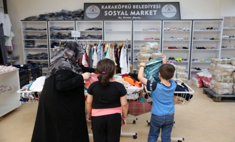 SOSYAL MARKET İYİLİĞE KÖPRÜ OLUYOR