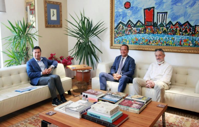 KANDİLLİ RASATHANESİ MÜDÜRÜNDEN BAŞKAN ARAS’A ZİYARET