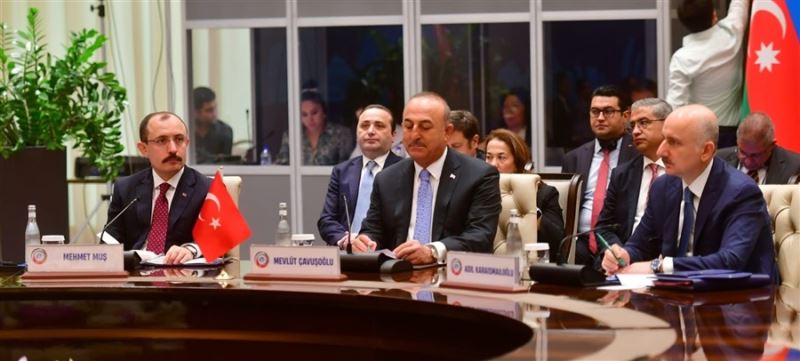Bakan Muş, Türkiye-Özbekistan-Azerbaycan Üçlü Dışişleri, Ticaret ve Ulaştırma Bakanları Toplantısı