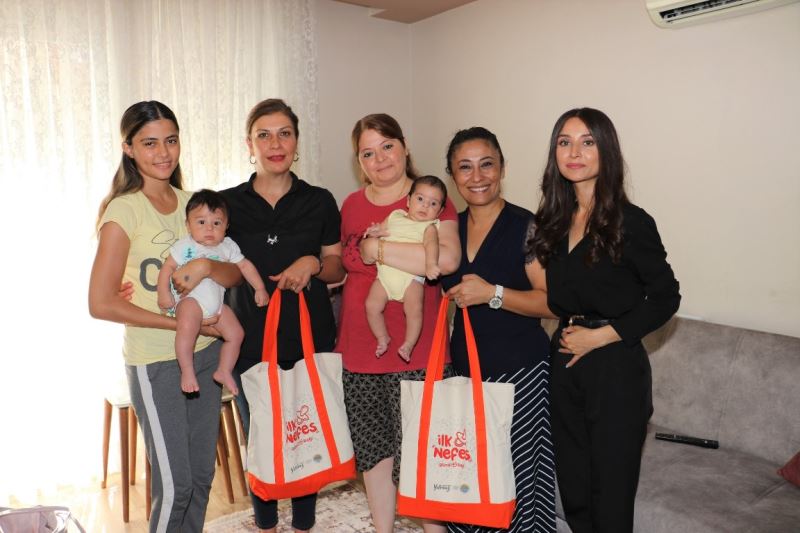 YENİ DOĞAN BEBEKLERİN “İLK NEFES ÇANTASI” TOROSLAR BELEDİYESİNDEN