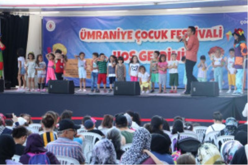 ÜMRANİYE ÇOCUK FESTİVALİ BAŞLADI