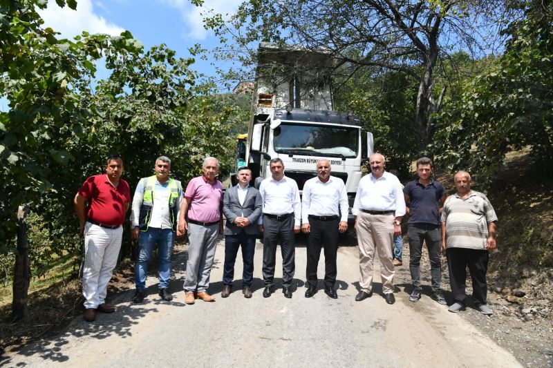 BAŞKAN ZORLUOĞLU ARAKLI’DAKİ ÇALIŞMALARI İNCELEDİ