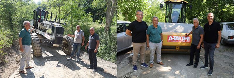 Kırsalda tarla ve bahçelere kolay ulaşım