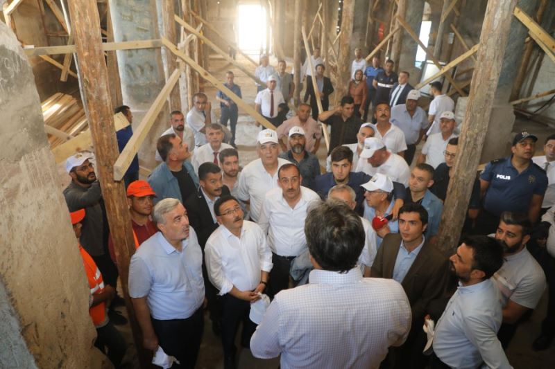 Kayseri Valimiz Sayın Gökmen Çiçek, İncesu OSB Müteşebbis Teşekkül Heyeti ile birlikte, ilçemiz de bulunan, Agios Dimitrios Rum Kilisesi