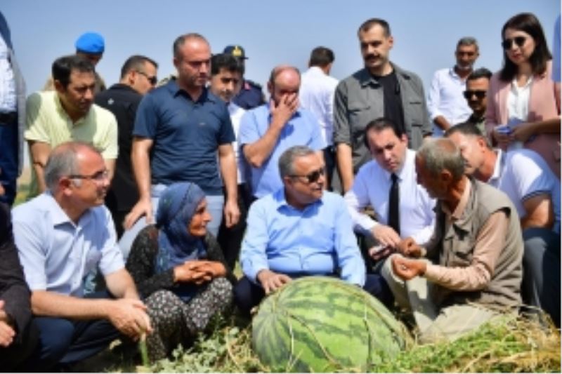 Vali Ali İhsan Su, “Karpuz Hasadı” etkinliğine katıldı