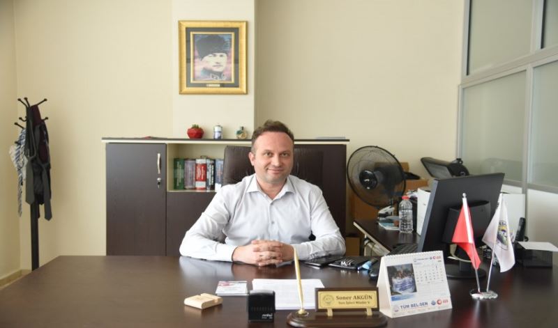 Belediye Yazı İşleri Müdürü Soner Akgün, müdürlük çalışmalarıyla ilgili bilgi verdi