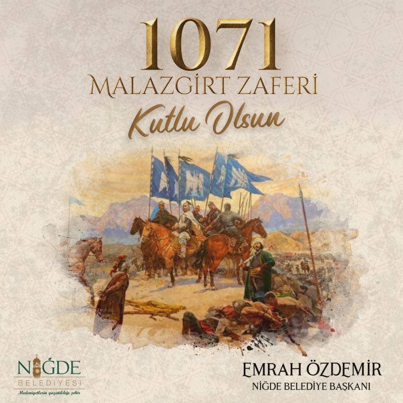 Başkan Özdemir’den Malazgirt Zaferi’nin 951. Yıldönümünü Kutlama Mesajı