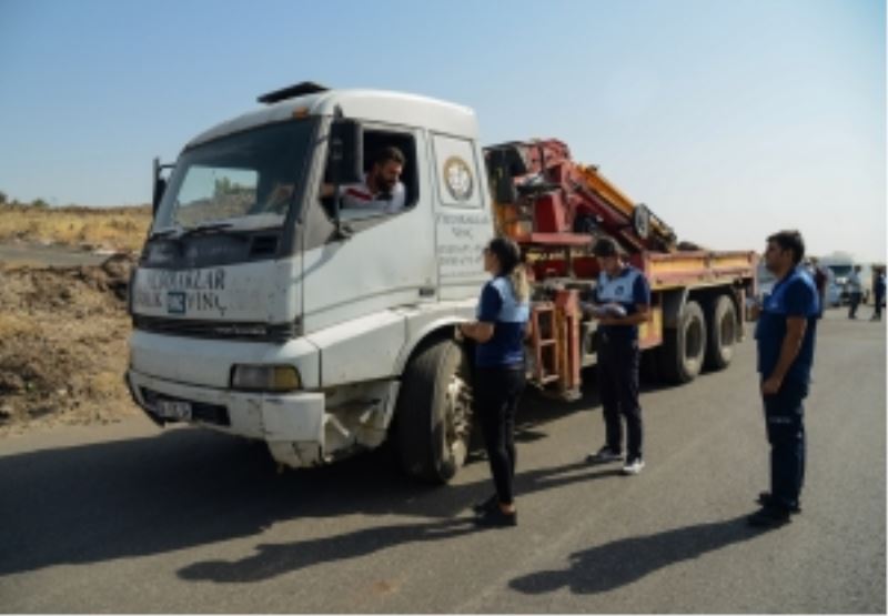 Ağır tonajlı araçlara sıkı denetim