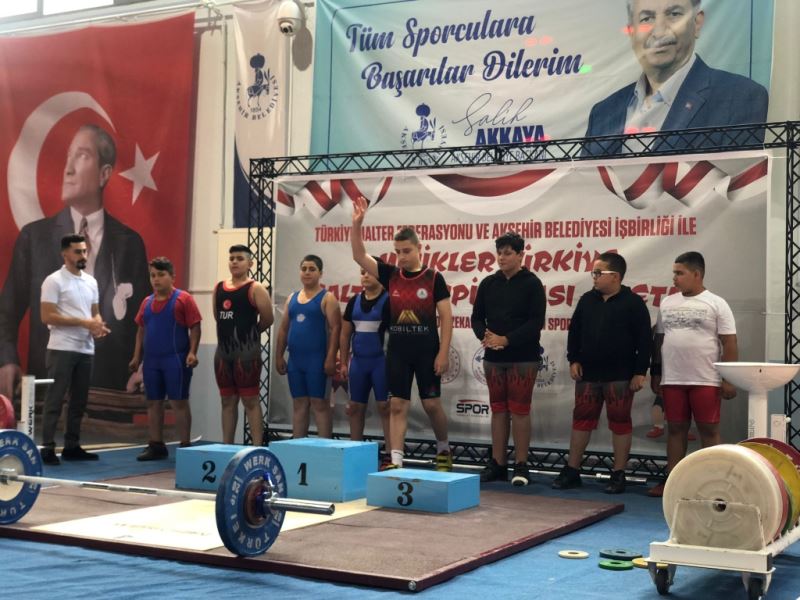 Halterde Bir Türkiye Şampiyonluğu Da Yasin Mert Gülen’den Geldi