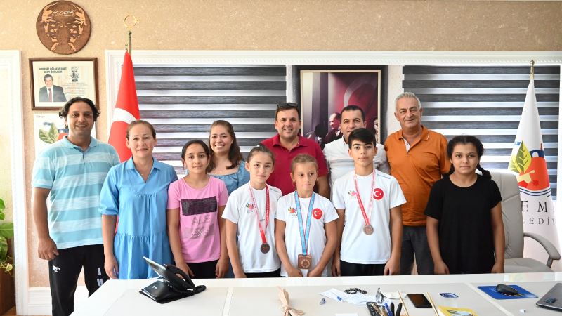 JUDOCULARDAN BAŞKAN VEKİLİ ACAR’A ZİYARET
