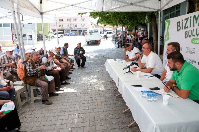 BAŞKAN KAVUŞ; “MERAM, İSTİŞARE VE ZİYARETLERİN BEREKETİNİ YAŞIYOR”
