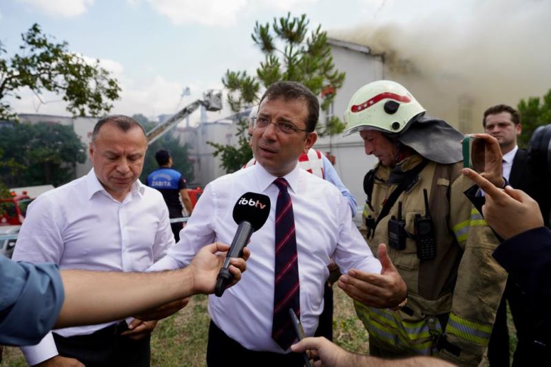 İMAMOĞLU: TÜM EKİPLERİMİZLE BURADAYIZ