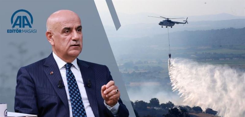 “YANAN ORMAN ALANLARI HİÇBİR ŞEKİLDE BAŞKA AMAÇLA KULLANILAMAZ, BUNA TARIM DA DAHİL”