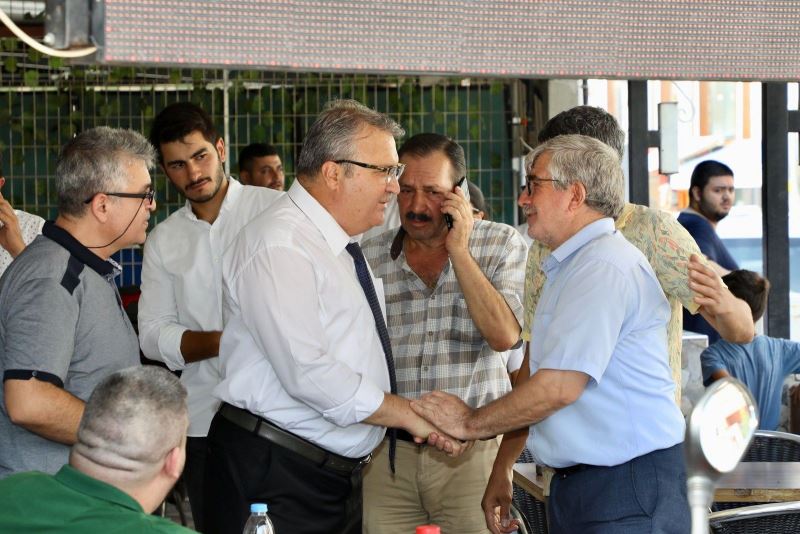 Başkan Çerçi AK Partili Akkal ile Horozköy