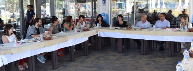 Başkan Gökhan Güzel Sanatlar Fakültesi Akademisyenleri İle Bir Araya Geldi
