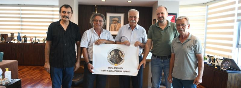 Troya Arkeoköy Esnaf ve Zanaatkarlar Derneğinden Başkan Gökhan