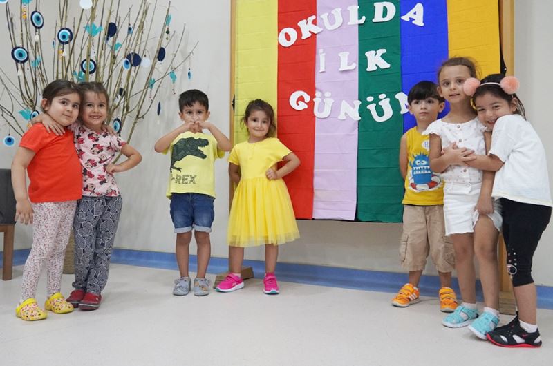 Gül Kreş Adası’nda minikler eğitime başladı
