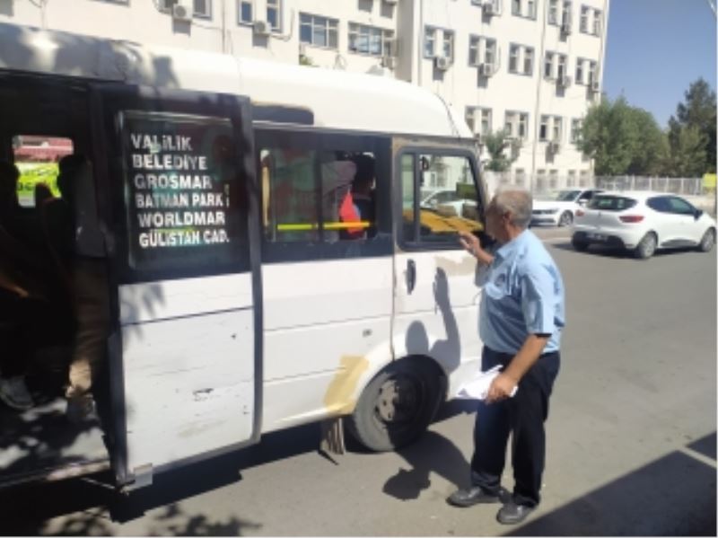 ŞEHİR İÇİ MİNİBÜS DENETİMLERİ SIKLAŞTIRILDI