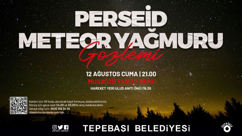 PERSEİD METEOR YAĞMURU İZLENECEK