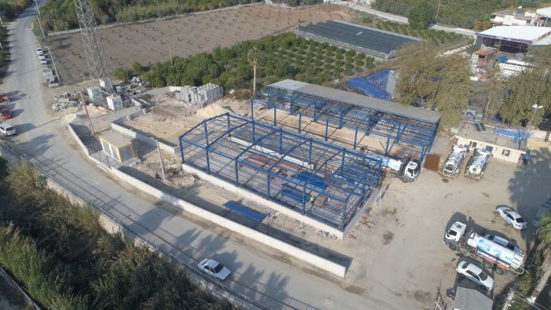 MESKİ Çamlıyayla Teknik Hizmetler Yerleşkesi Yapımında Sona Gelindi