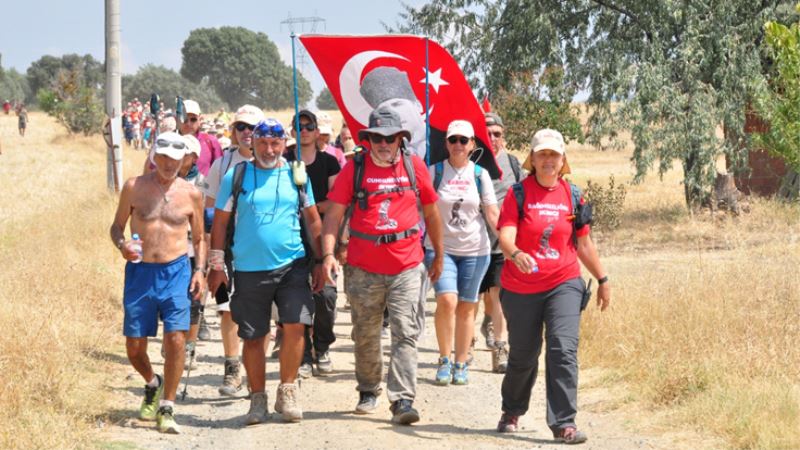 Zafer Yolu kafilesi Uşak’ta