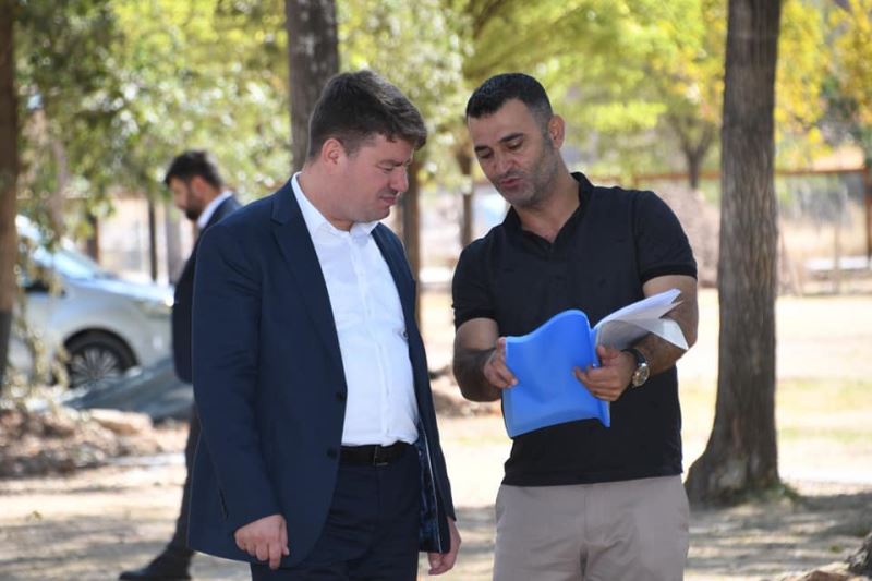 MACERA SEVERLER İÇİN YENİ BİR PARKIN YAPIMINA BAŞLANILDI