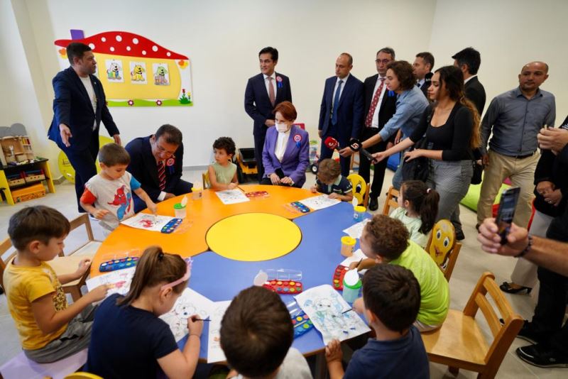 İYİ PARTİ GENEL BAŞKANI AKŞENER VE İMAMOĞLU ÇENGELKÖY KÜLTÜR MERKEZİ’Nİ AÇTI