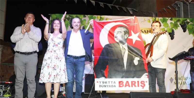 ÇAĞRIŞAN BAĞBOZUMU ŞENLİĞİ’NDE BULUŞTU