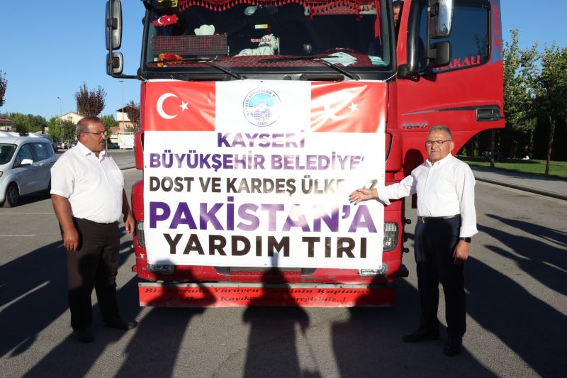 Kayseri Büyükşehir, Sel Felaketi Yaşayan Pakistan