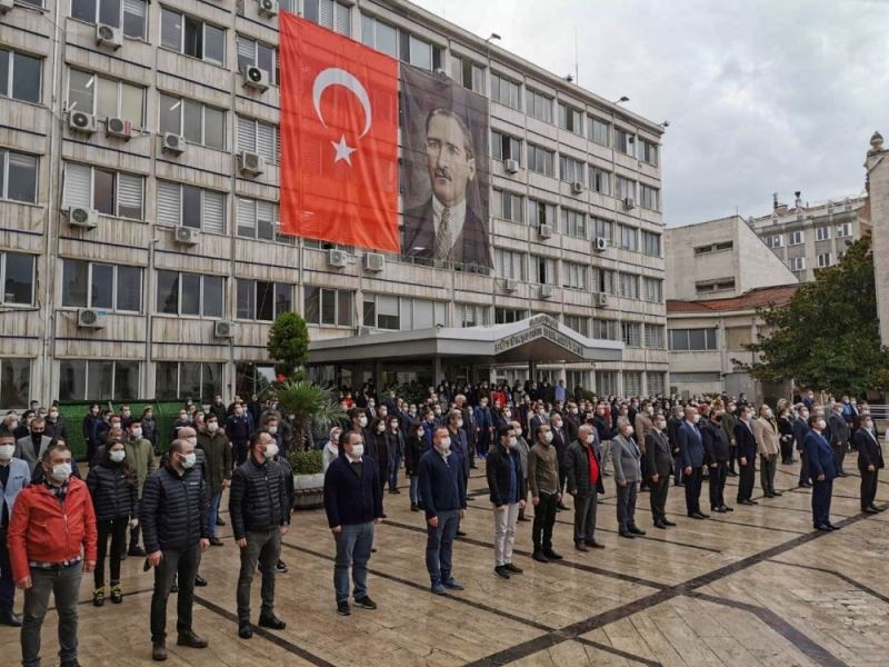 Samsun’da Atatürk saygıyla anıldı