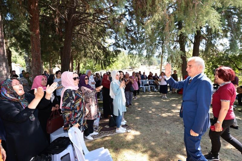 Kadınlar bu kampta hem eğlendi hem öğrendi