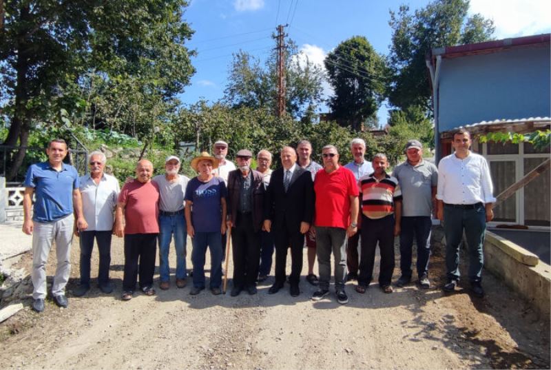 ÇATALPINAR SAKİNLERİNDEN BAŞKAN TAVLI’YA TEŞEKKÜR