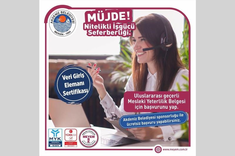 MESLEKİ YETERLİLİK BELGESİ ALMAK İSTEYENLERE BÜYÜK FIRSAT!