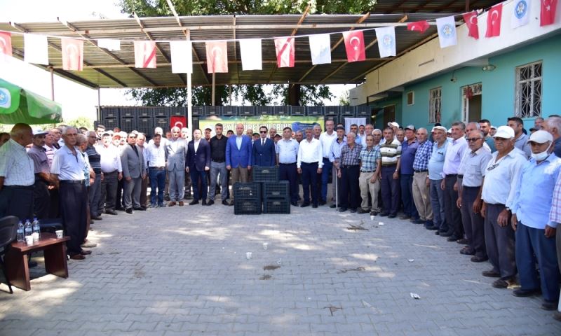 Köprübaşılı Üreticilere 4 bin 200 Zeytin Kasası