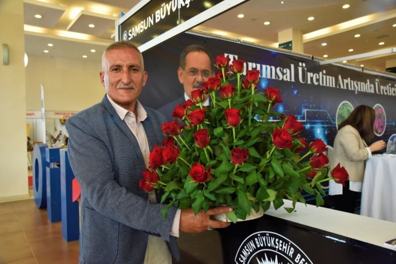Büyükşehir desteği ile ‘Rodos Gülü’ yetiştirdi