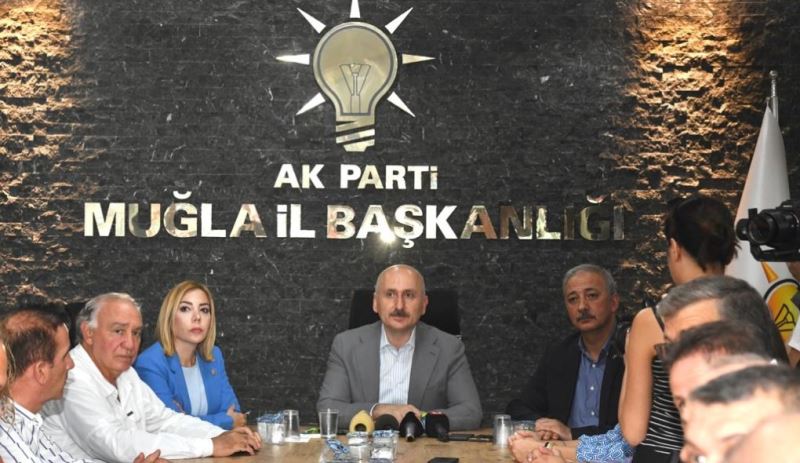 ULAŞTIRMA VE ALTYAPI BAKANI KARAİSMAİLOĞLU: ÖREN YOLU VE SEYDİKEMER YOLU’NDAKİ ÇALIŞMALARI HIZLANDIRACAĞIZ