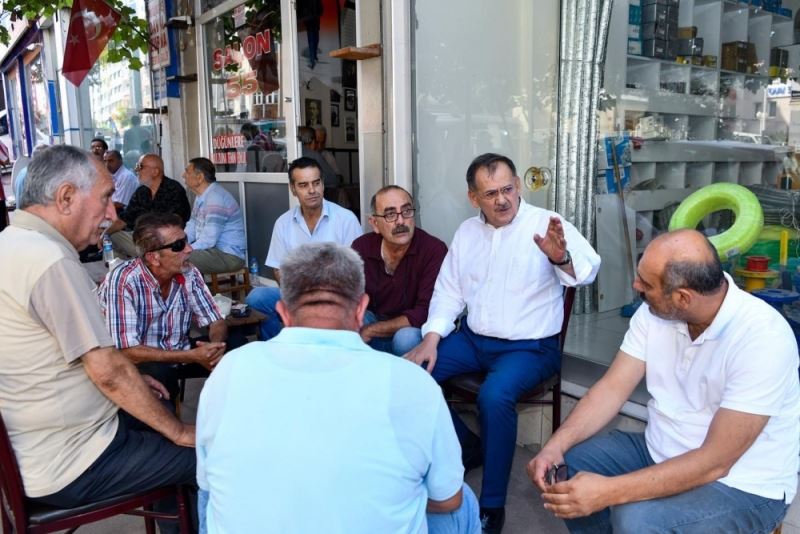 Başkan Demir : Bu şehrin insanları için dertliyiz