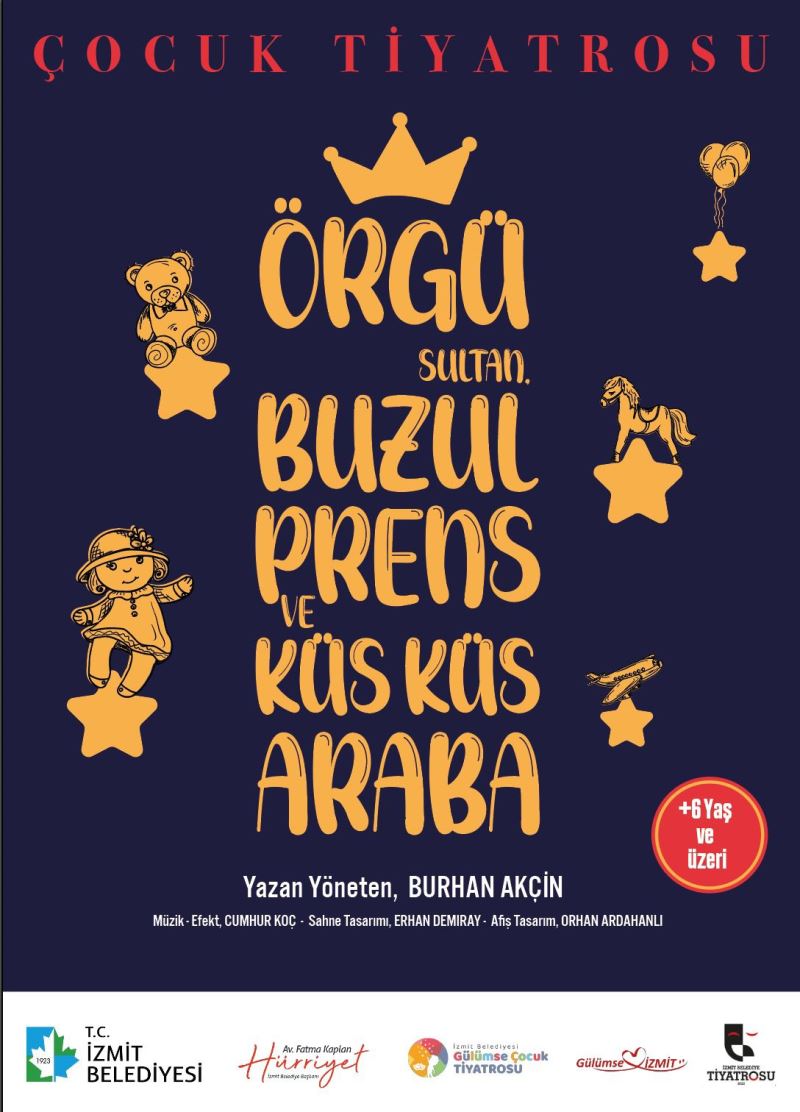 İZMİT BELEDİYE TİYATROSU VE GÜLÜMSE ÇOCUK TİYATROSU 1 EKİM’DE PERDELERİNİ ARALIYOR
