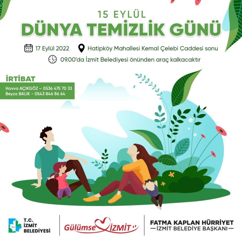İZMİT BELEDİYESİ ATIK TOPLAMA ETKİNLİĞİYLE ÇEVRE FARKINDALIĞI YARATACAK