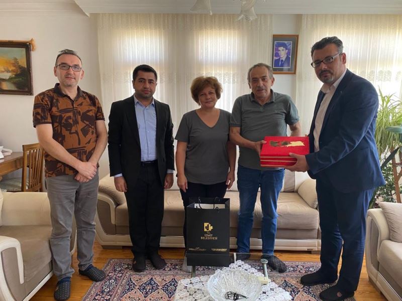 İZMİT BELEDİYESİNDEN GAZİLERE ANLAMLI ZİYARET