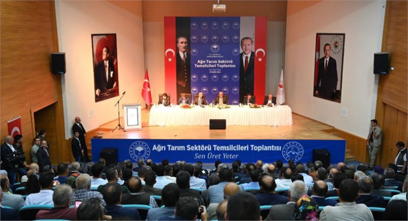 TARIM VE ORMAN BAKANI KİRİŞCİ, AĞRI